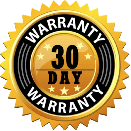 30 Day Warranty